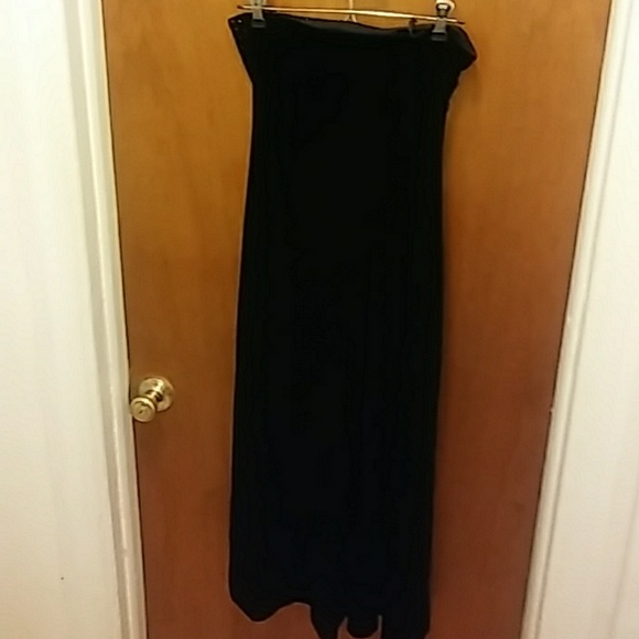 🖤Elegant Rhinestone Strapless Dress🖤 - Picture 5 of 7